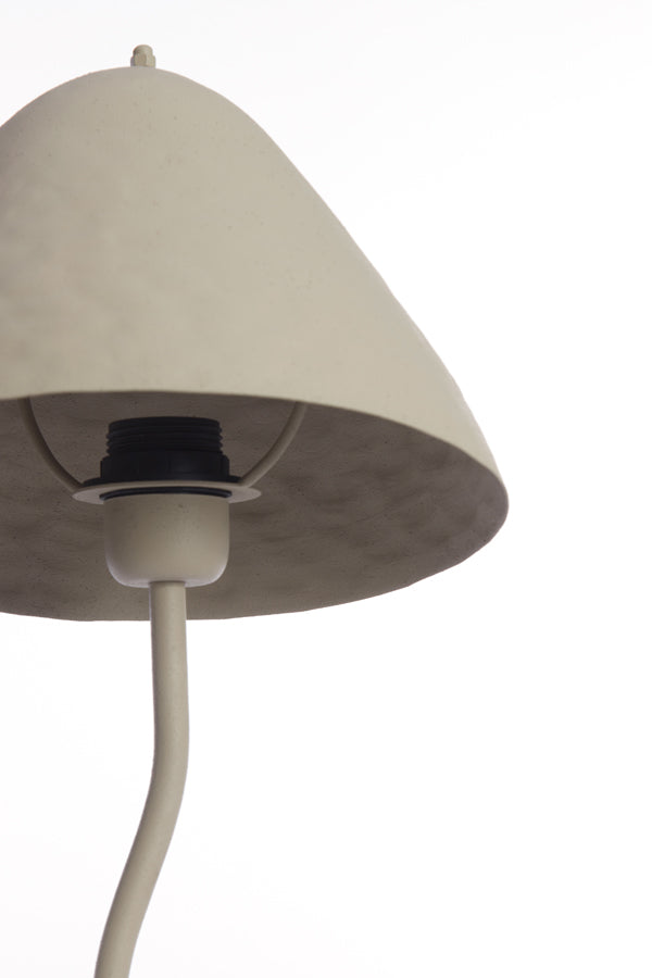 Light & Living - Tafellamp 'Elimo' (Maat M, Matt Light Grey)