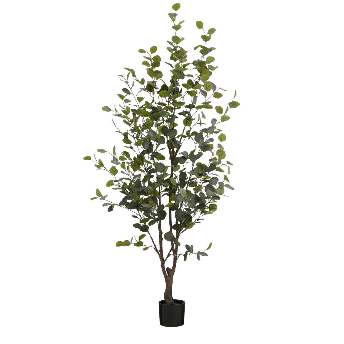 Mica Decorations - Kunstplant Eucalyptusboom in Pot - H180 x Ø80 cm - Groen