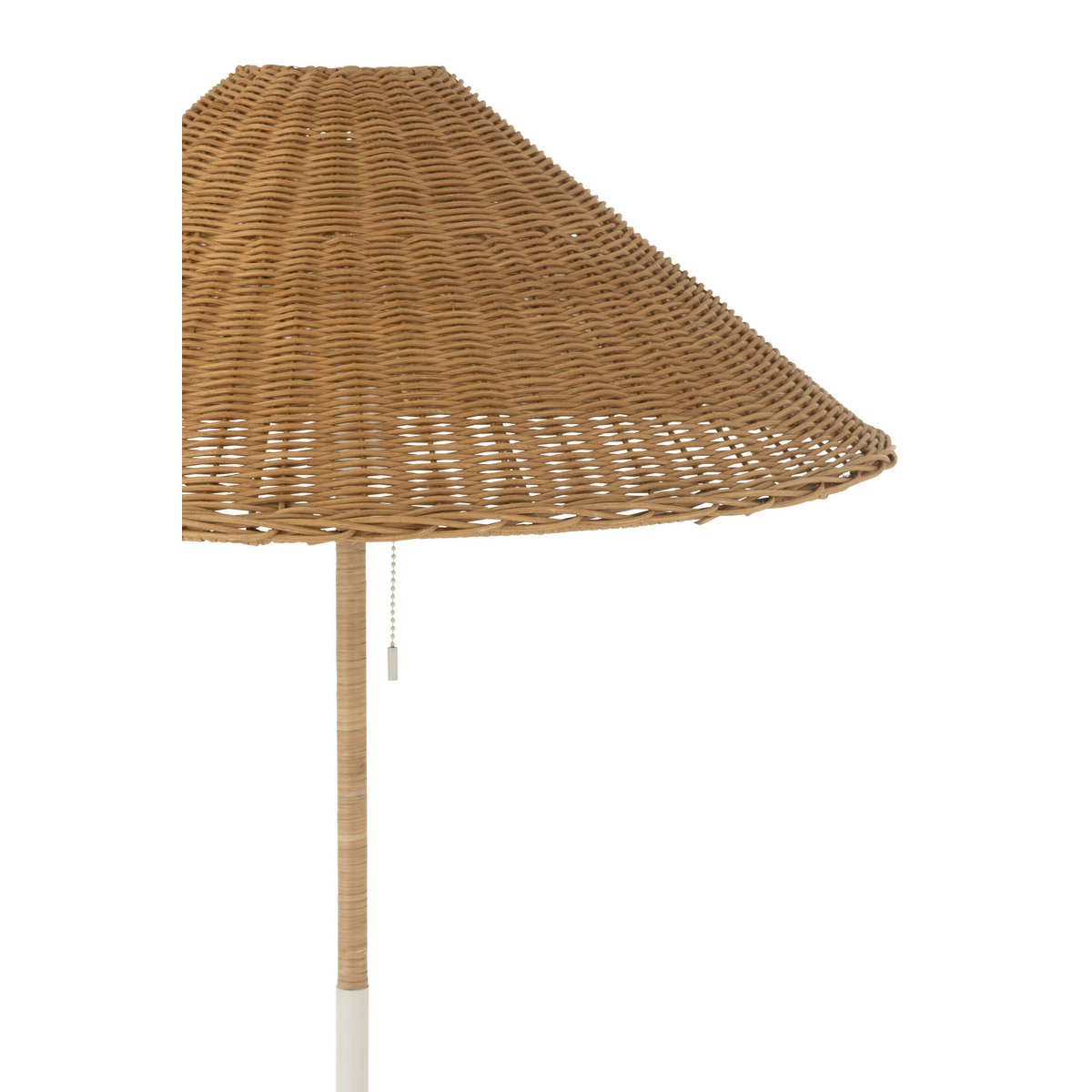 J-Line - Staande lamp 'Porter' (Wit, Naturel)