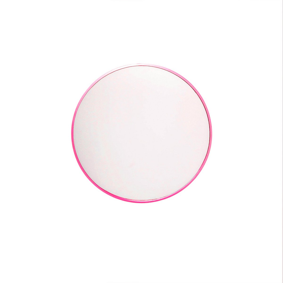 Housevitamin - wandspiegel rond - metaal - roze - Ø40cm