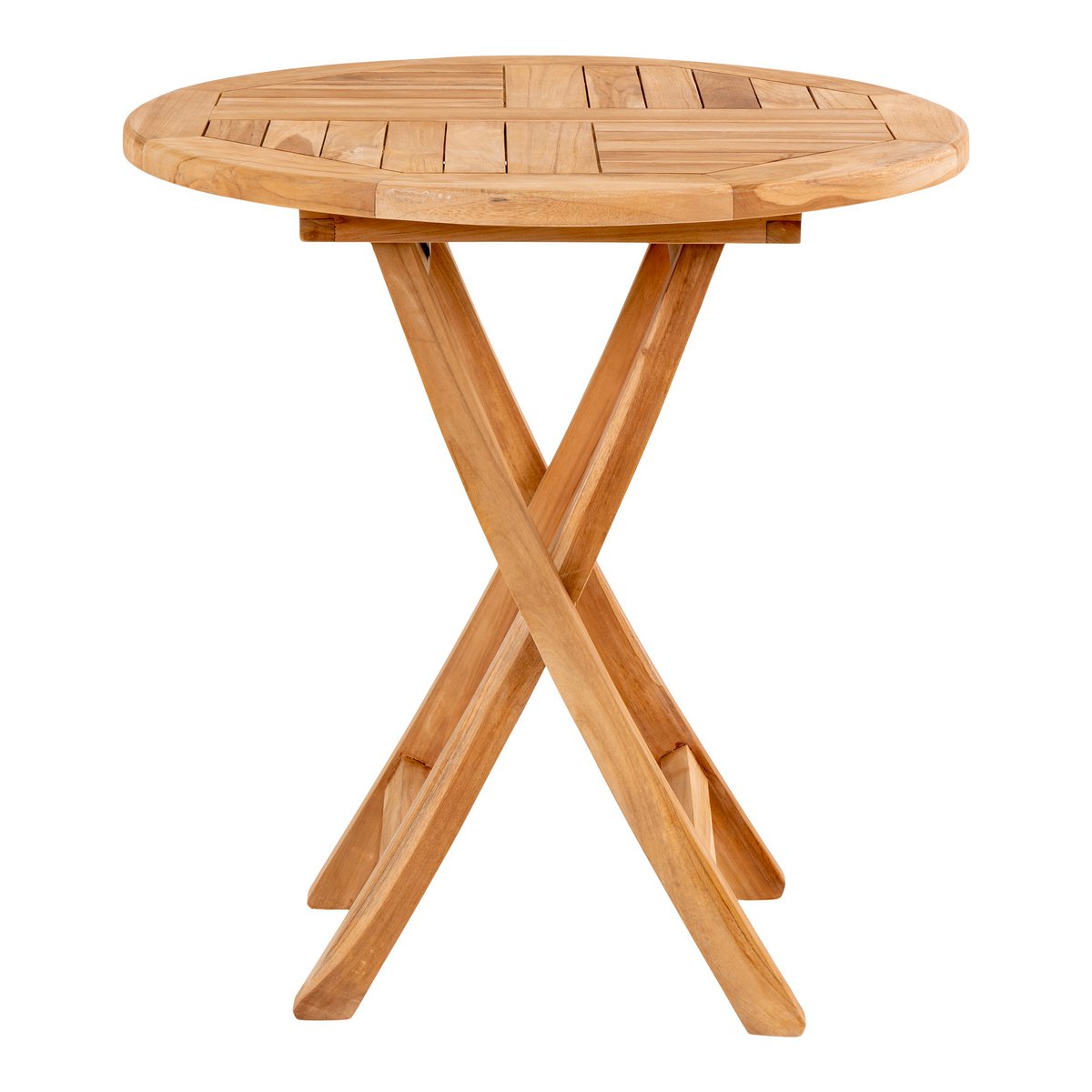 House Nordic - Oviedo Teak eettafel, ø70x75cm