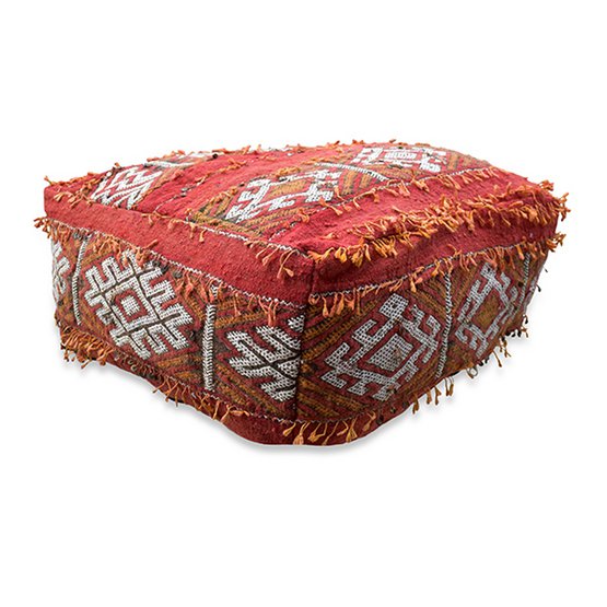 Poufs & Pillows - Marokkaans vloerkussen vintage - K1370