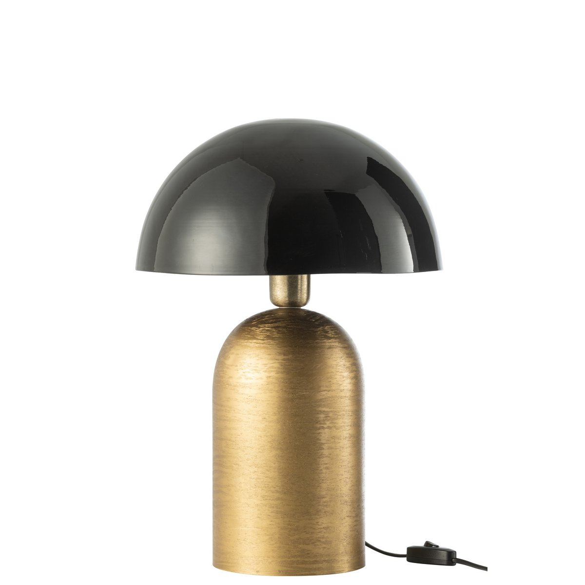 J-Line - Lamp Mush Metaal Goud/Zwart