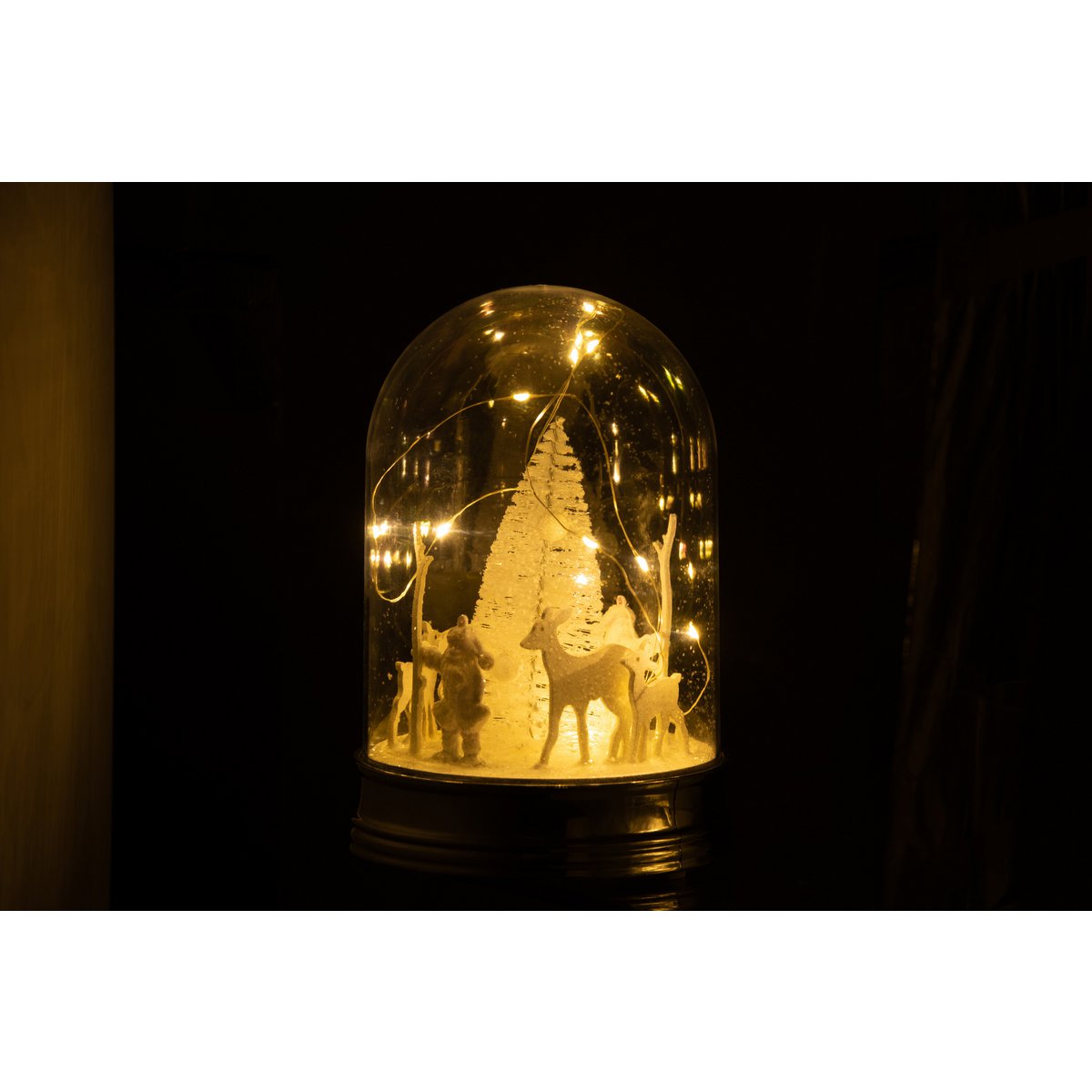 J-Line - Kerststolp 'Lina' (LED, Wit)