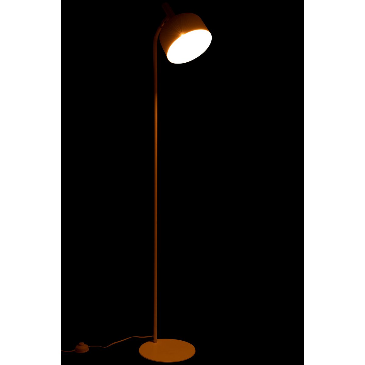 J-Line - Staanlamp Tilt - Metaal - Wit/Goud