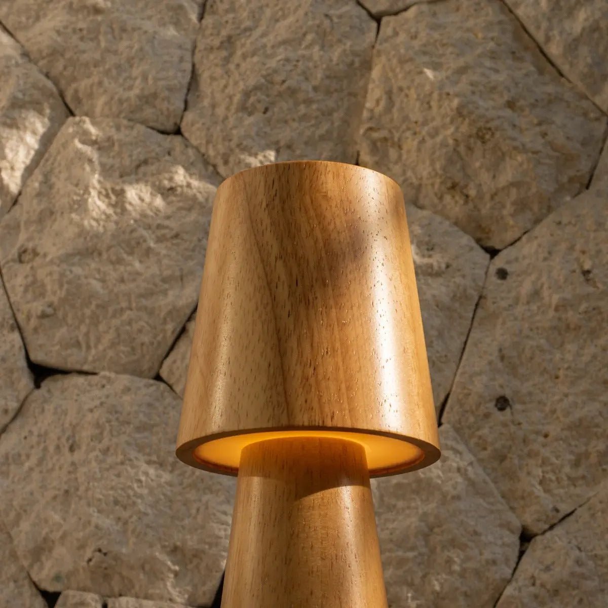 Tavellio-Amsterdam - Lucas oplaadbare tafellamp – draadloos, dimbaar en opladen via USB-C