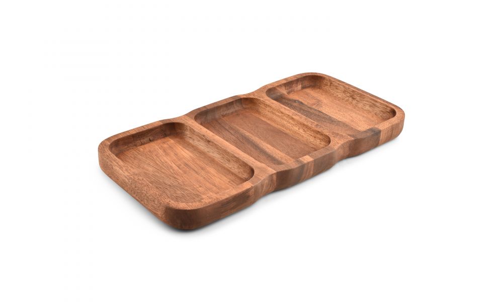 S|P Collection - Serveerplank 'Chop' (38cm x 19cm, 3-delig)