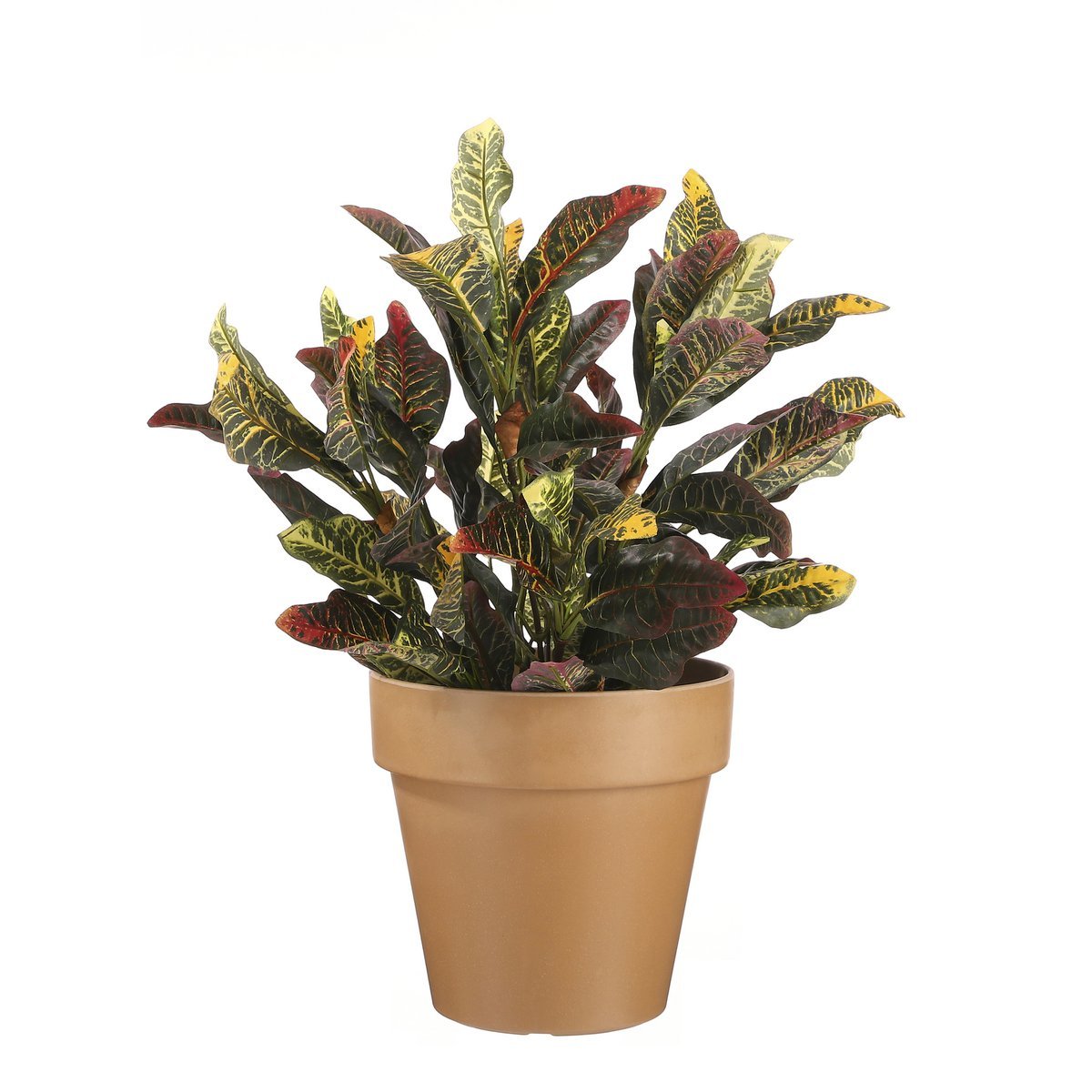 Mica Decorations - Orion Bloempot voor Buiten - H28,5 x Ø30 cm - Plantenvezels - Terra