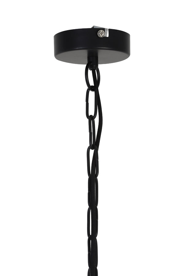 Light & Living - Hanglamp 'Meya' (Maat S, Zwart & Goud)