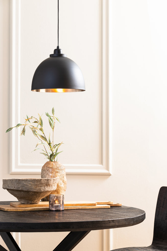 Light & Living - Hanglamp 'Kylie' (Black Matt Nickel)