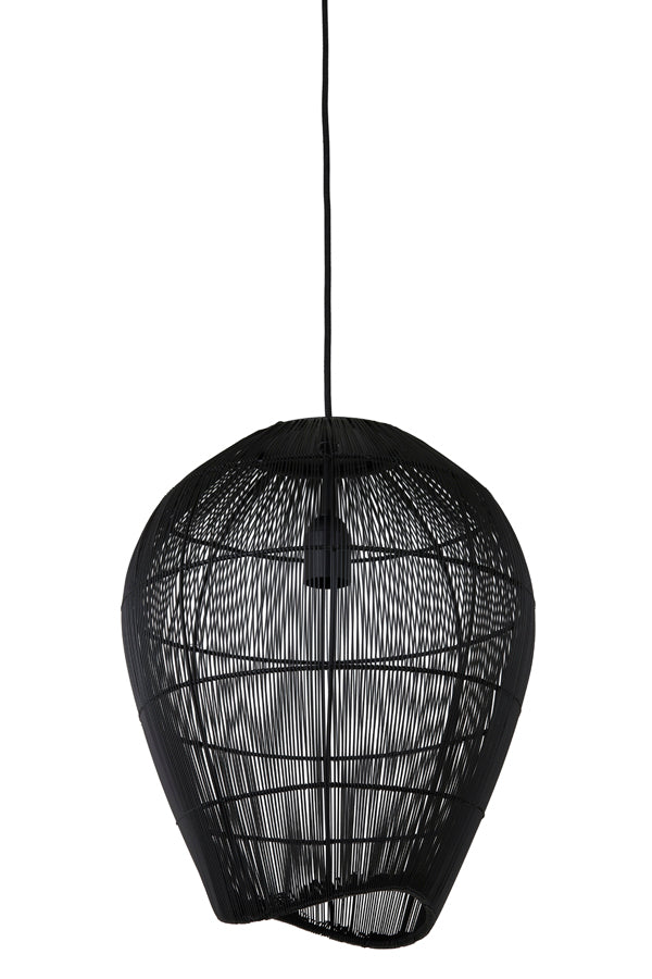 Light & Living - Hanglamp 'Yumi' (Matzwart)