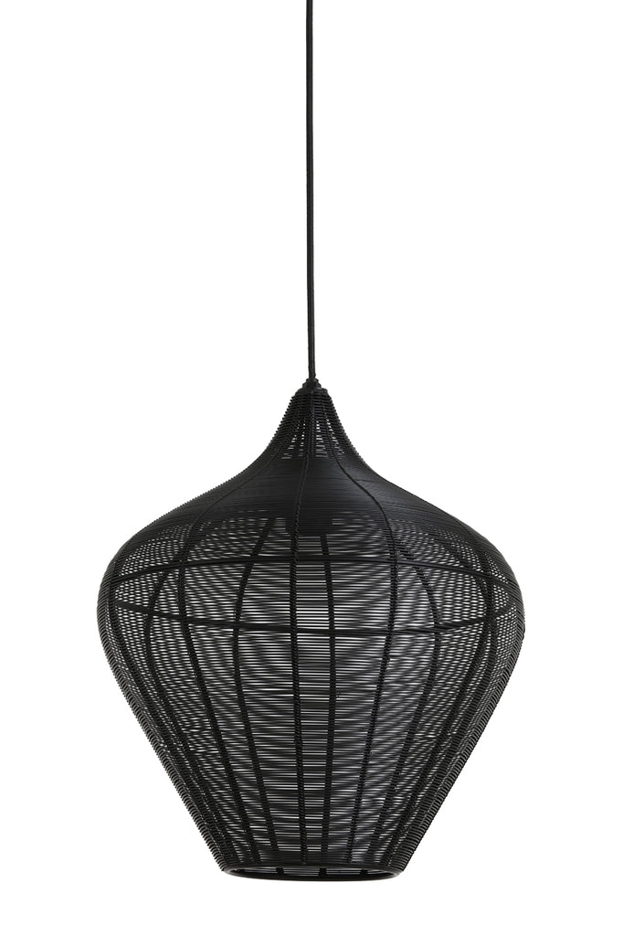 Light & Living - Hanglamp 'Alvaro' (Matzwart)