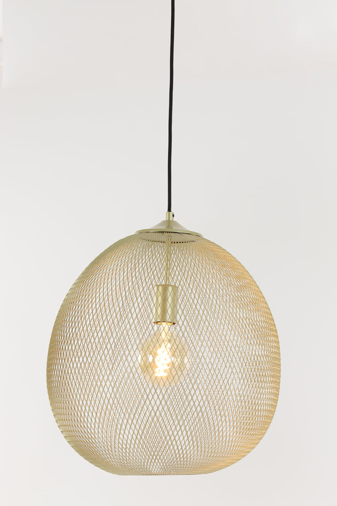 Light & Living - Hanglamp 'Moroc' (Maat M, Goud)