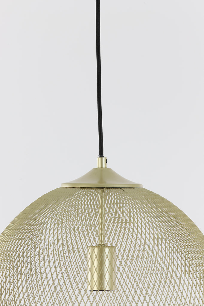 Light & Living - Hanglamp 'Moroc' (Maat M, Goud)