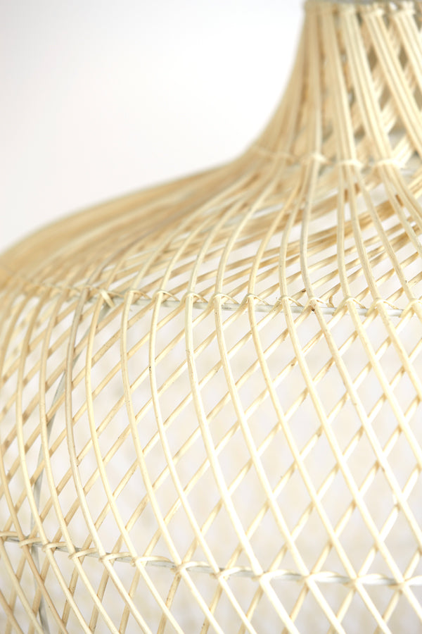 Light & Living - Hanglamp 'Charita' (Maat L, Rattan, Naturel)