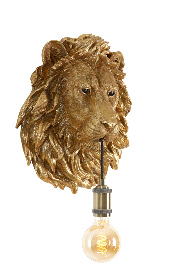 Light & Living - Wandlamp 'Lion' (Antique Bronze)