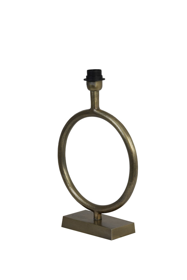 Light & Living - Lampenvoet 'Livu' (35cm hoog, Raw Antique Bronze)