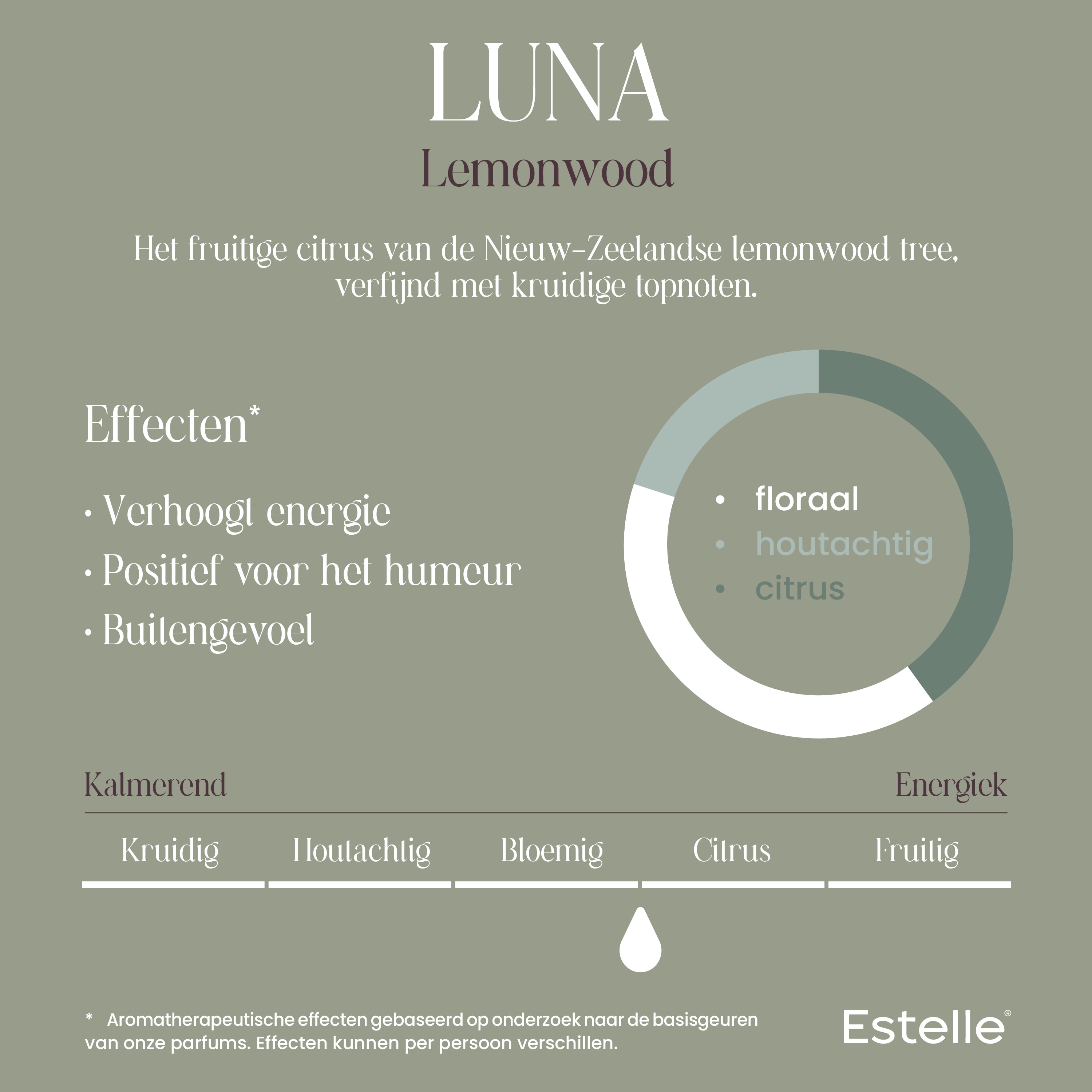 Estelle - Navulling geurstokjes 'Luna' (250ml)