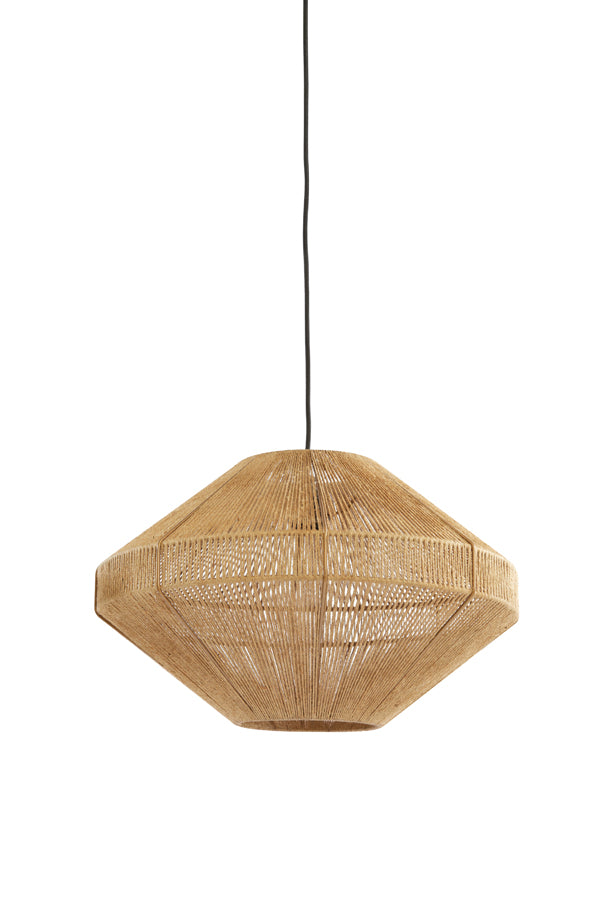 Light & Living - Hanglamp 'Mallow' (Maat S, Jute, Naturel)