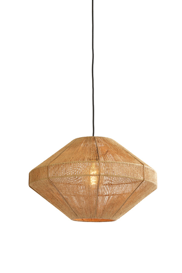 Light & Living - Hanglamp 'Mallow' (Maat S, Jute, Naturel)