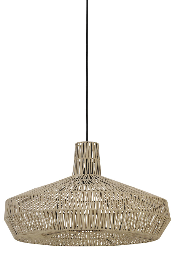 Light & Living - Hanglamp 'Masey' (Suede, Naturel)