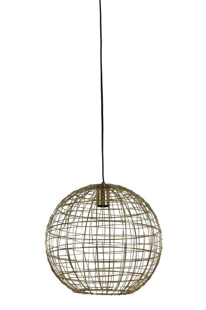 Light & Living - Hanglamp 'Mirana' (Maat S, Goud)