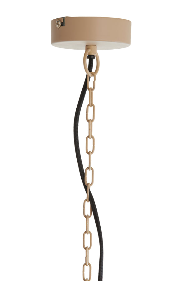 Light & Living - Hanglamp 'Nakisha' (Maat L, Sand)