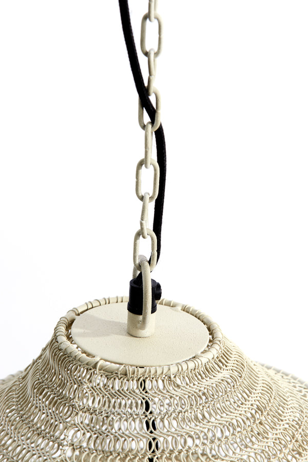 Light & Living - Hanglamp 'Nakisha' (Maat S, Light Grey)