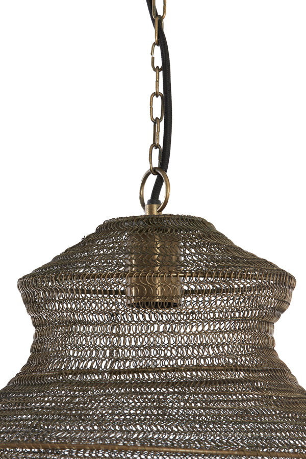 Light & Living - Hanglamp 'Nakisha' (Maat M, Antique Bronze)