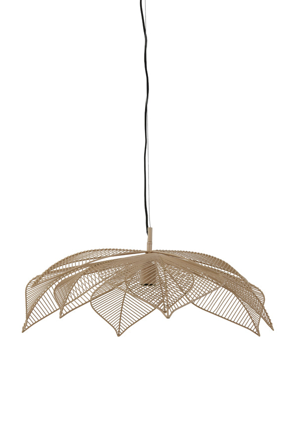 Light & Living - Hanglamp 'Pavas' (Maat L, Mat beige)