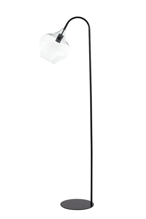 Light & Living - Vloerlamp 'Rakel' (160cm hoog, Matzwart & Helder)