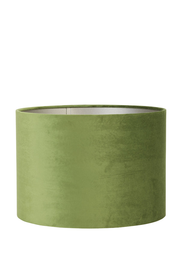 Light & Living - Lampenkap 'Velours' (Ø30cm, Olive Green)