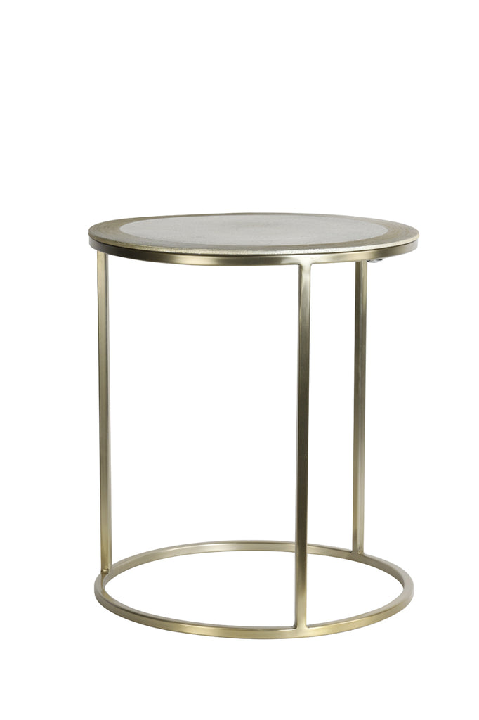 Light & Living - Bijzettafels 'Talca' (Set van 2, Light Gold)