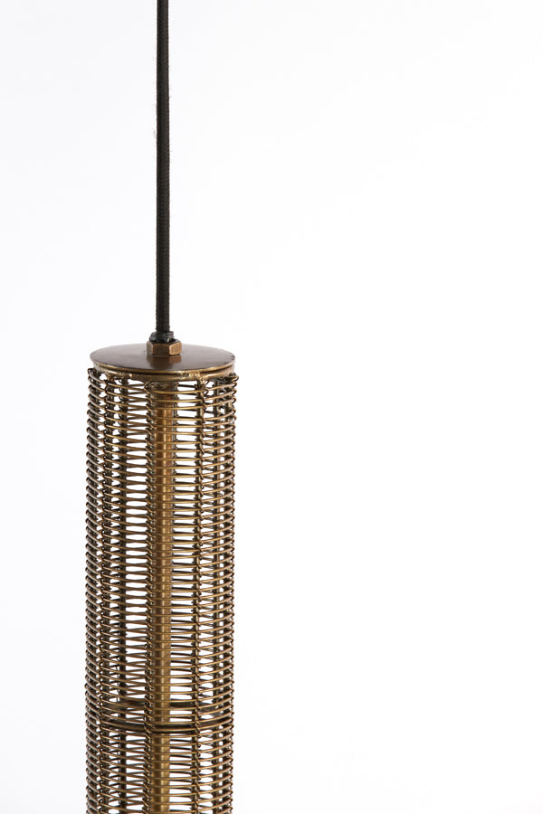 Light & Living - Hanglamp 'Tartu' (Maat L, Antique Bronze)