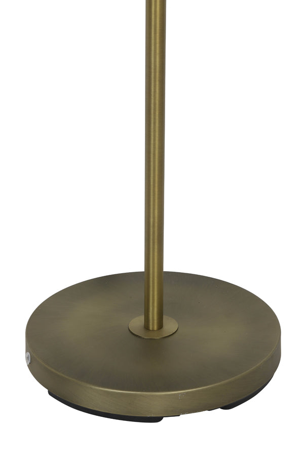 Light & Living - Vloerlamp 'Vancouver' (151cm hoog, Antique Bronze Glass)