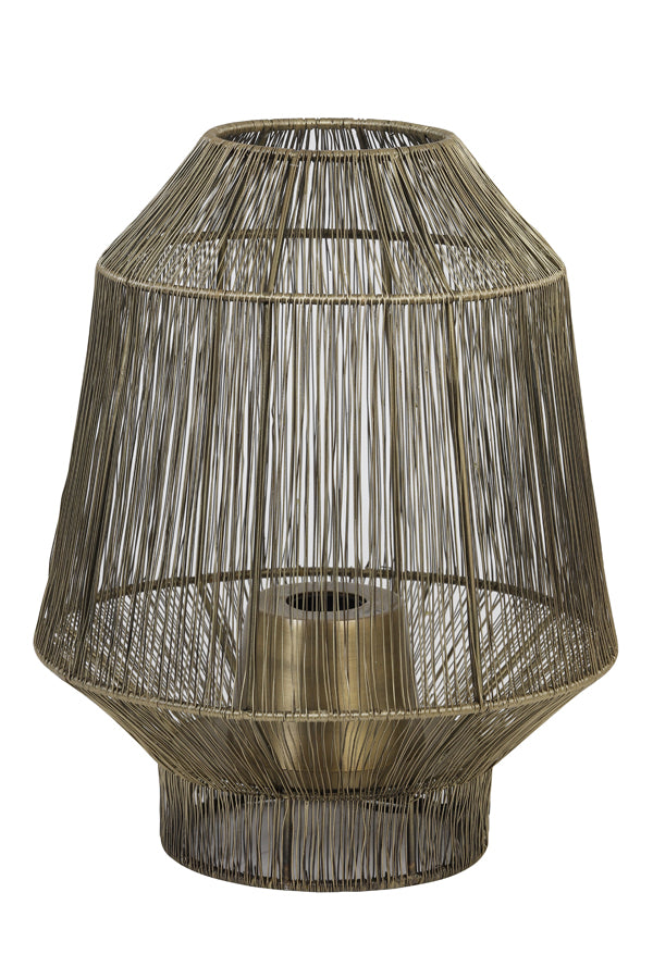 Light & Living - Tafellamp 'Vitora' (Antique Bronze)