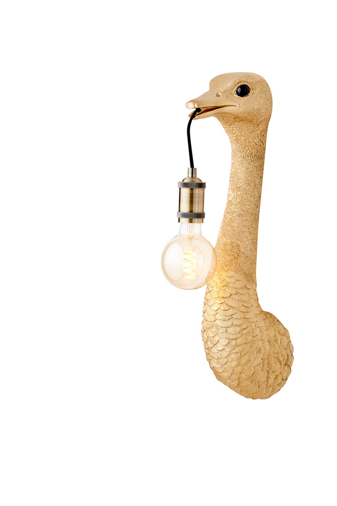 Light & Living - Wandlamp 'Ostrich' (Maat S, Goud)