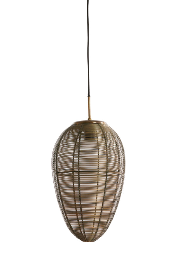 Light & Living - Hanglamp 'Yaelle' (Maat S, Antique Bronze)