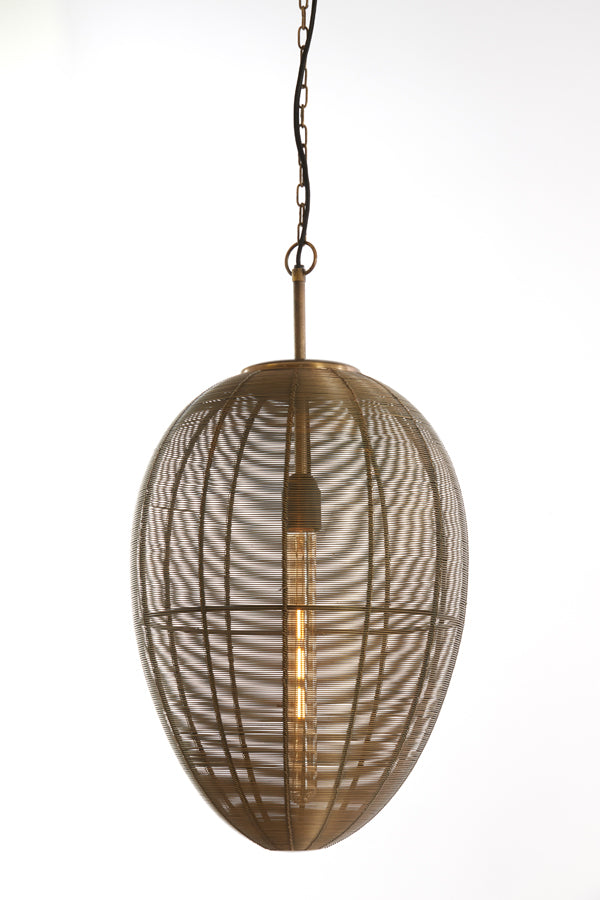 Light & Living - Hanglamp 'Yaelle' (Maat L, Antique Bronze)