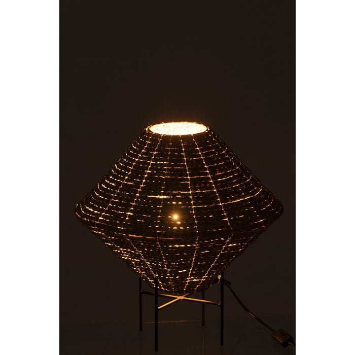 J-Line - Hanglamp 'Ufo' (Naturel, Maat L)