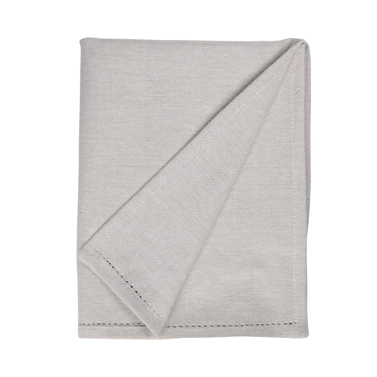 Linen & More - Theedoek 'Indi' (50cm x 70cm, Set van 3, Ivory)