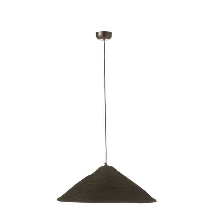 J-Line - Hangende lamp 'Moonj' (Zwart, Maat S)