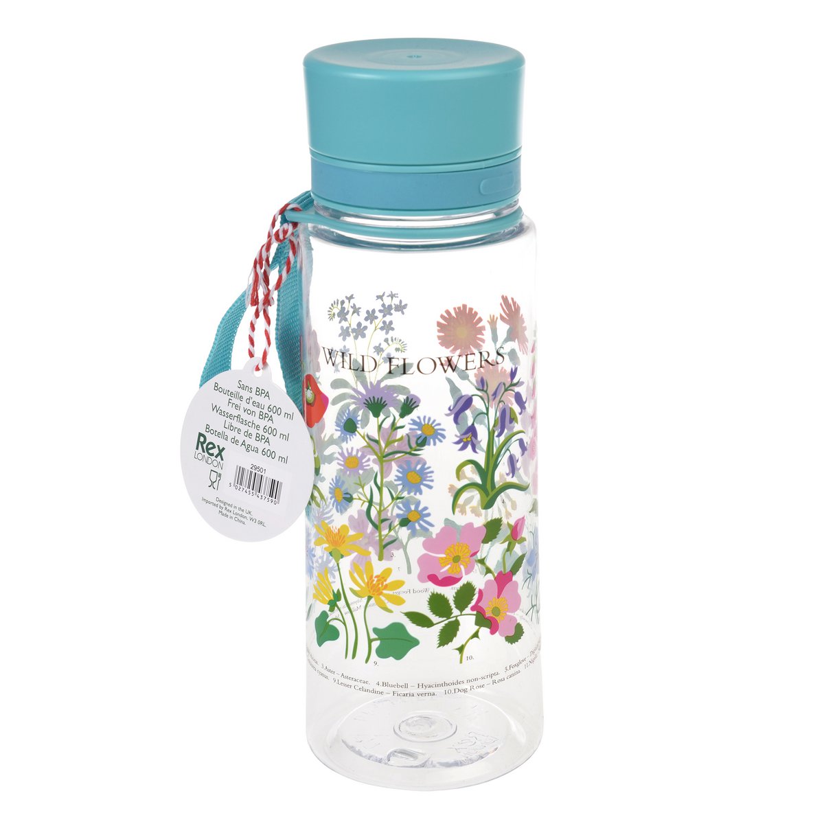 Rex London - Waterfles 'Wild Flowers' (600ml)