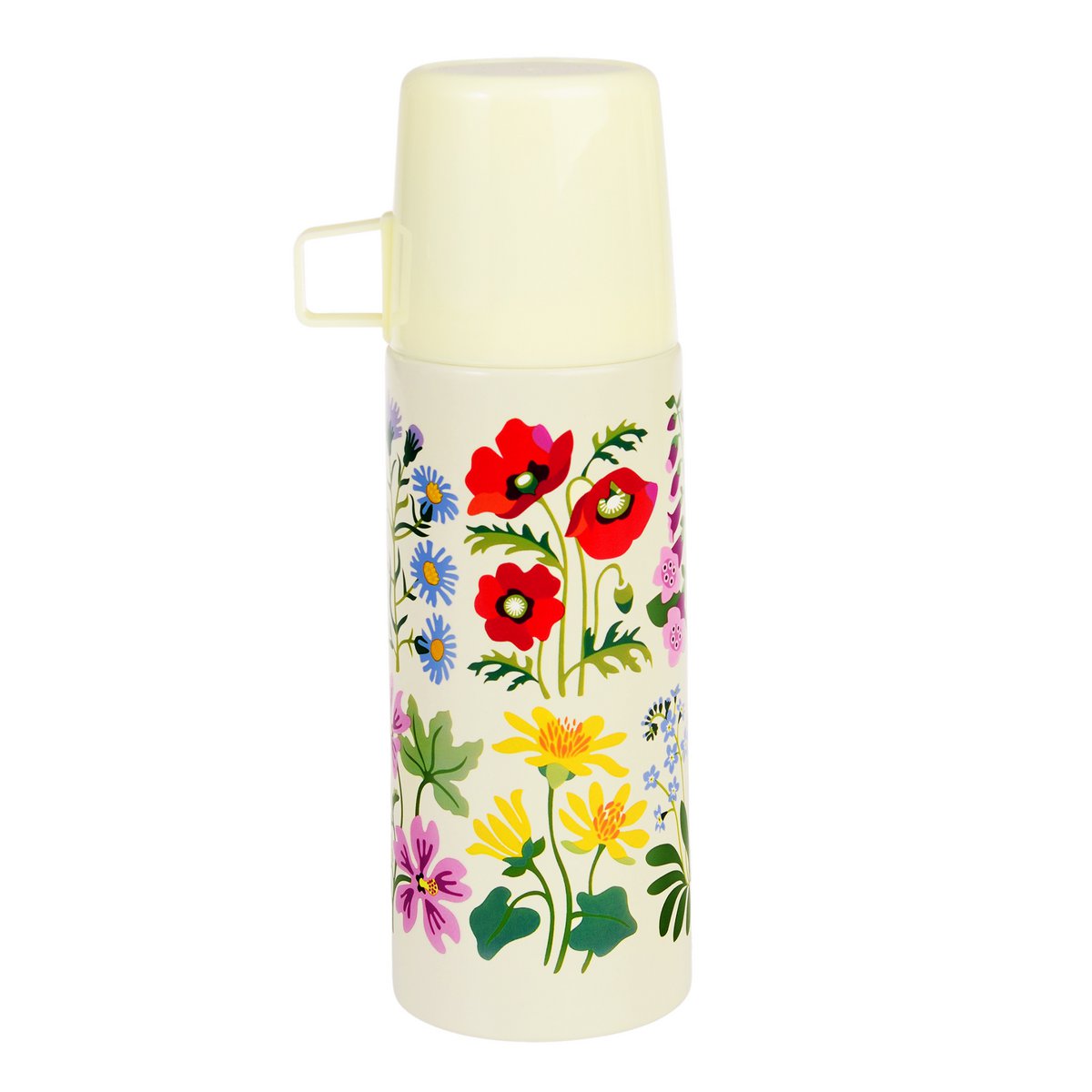 Rex London - Thermosfles en beker 'Wild Flowers' (350ml)