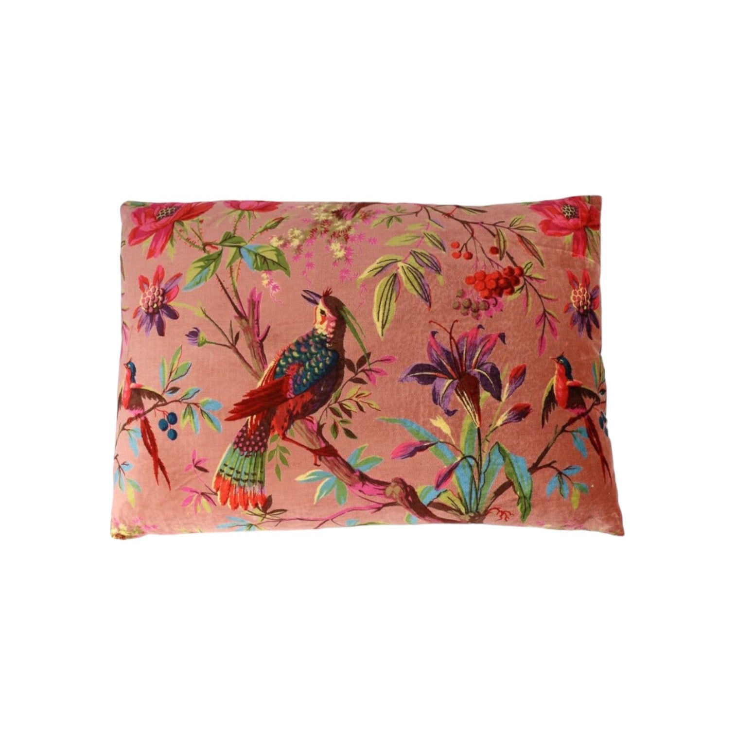 Imbarro - Velvet Kussen 'Paradise' (40x60cm) - Old Pink