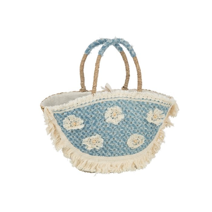 J-Line - Strandtas 'Lotus' (Blauw)