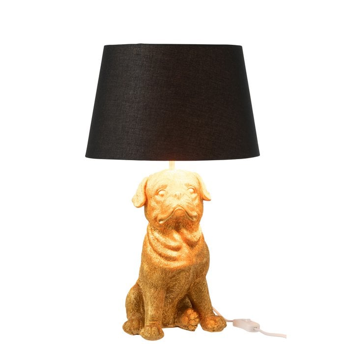 J-Line - Lamp 'Hond Zittend' - Goud