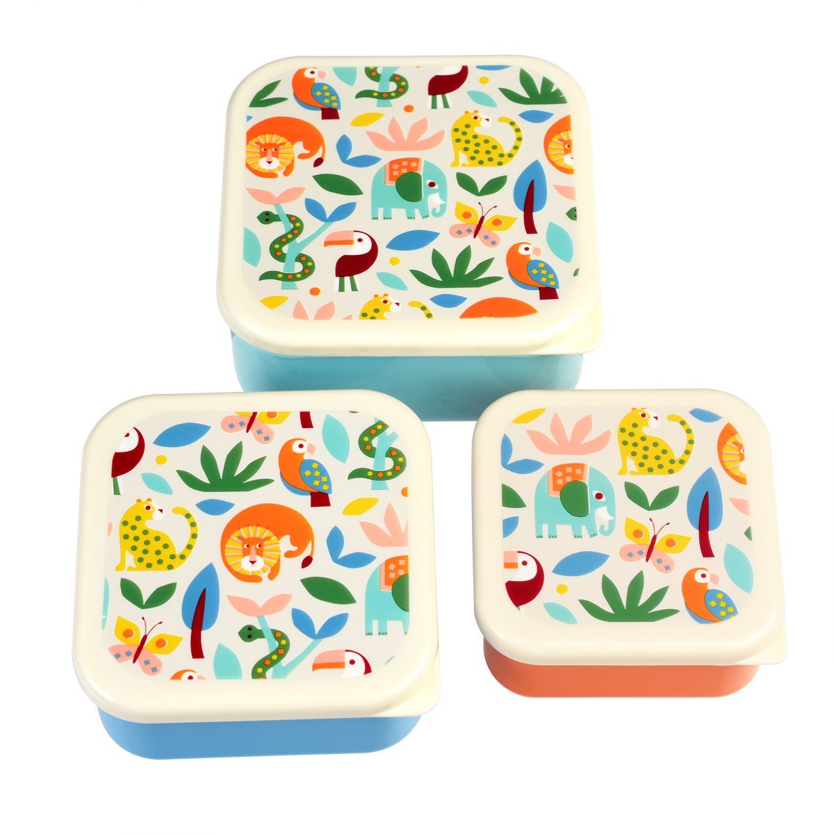 Rex London - Snackboxen 'Wild Wonders' (Set van 3)