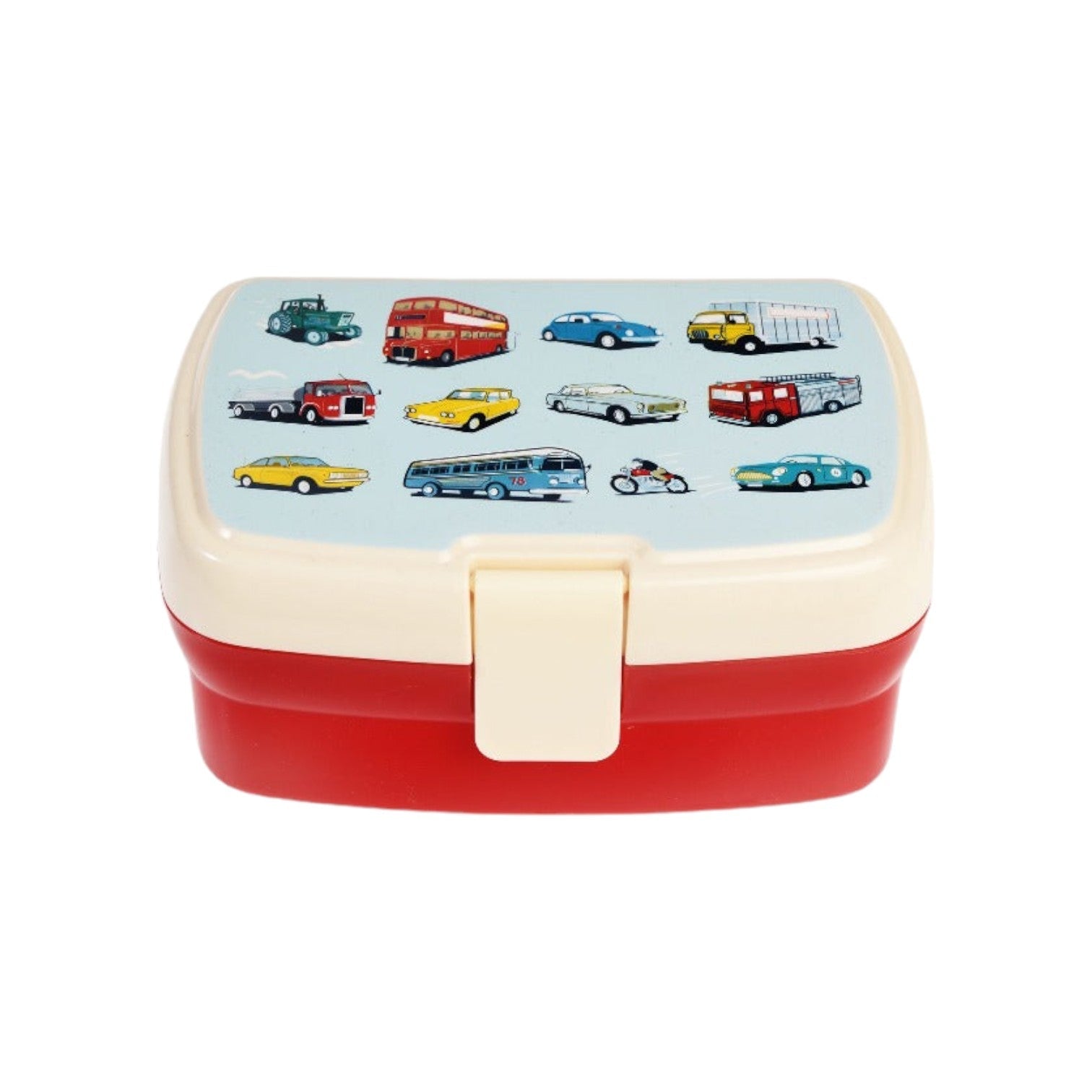 Rex London - Kinderlunchtrommel met deksel 'Road Trip'