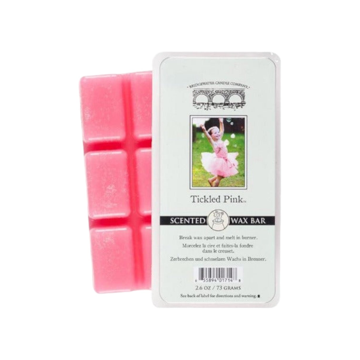 Bridgewater - Wax Bar 'Lagos' - Tickeled Pink